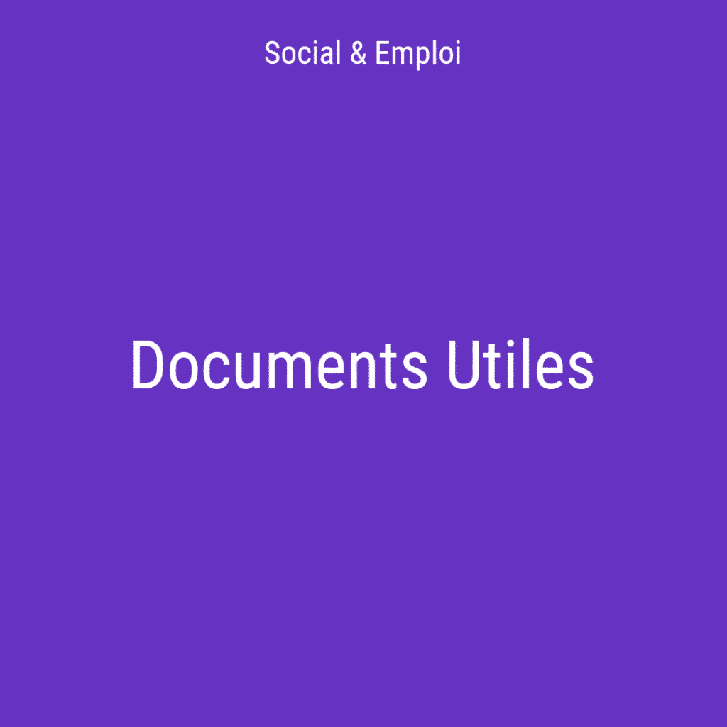 Documents Utiles