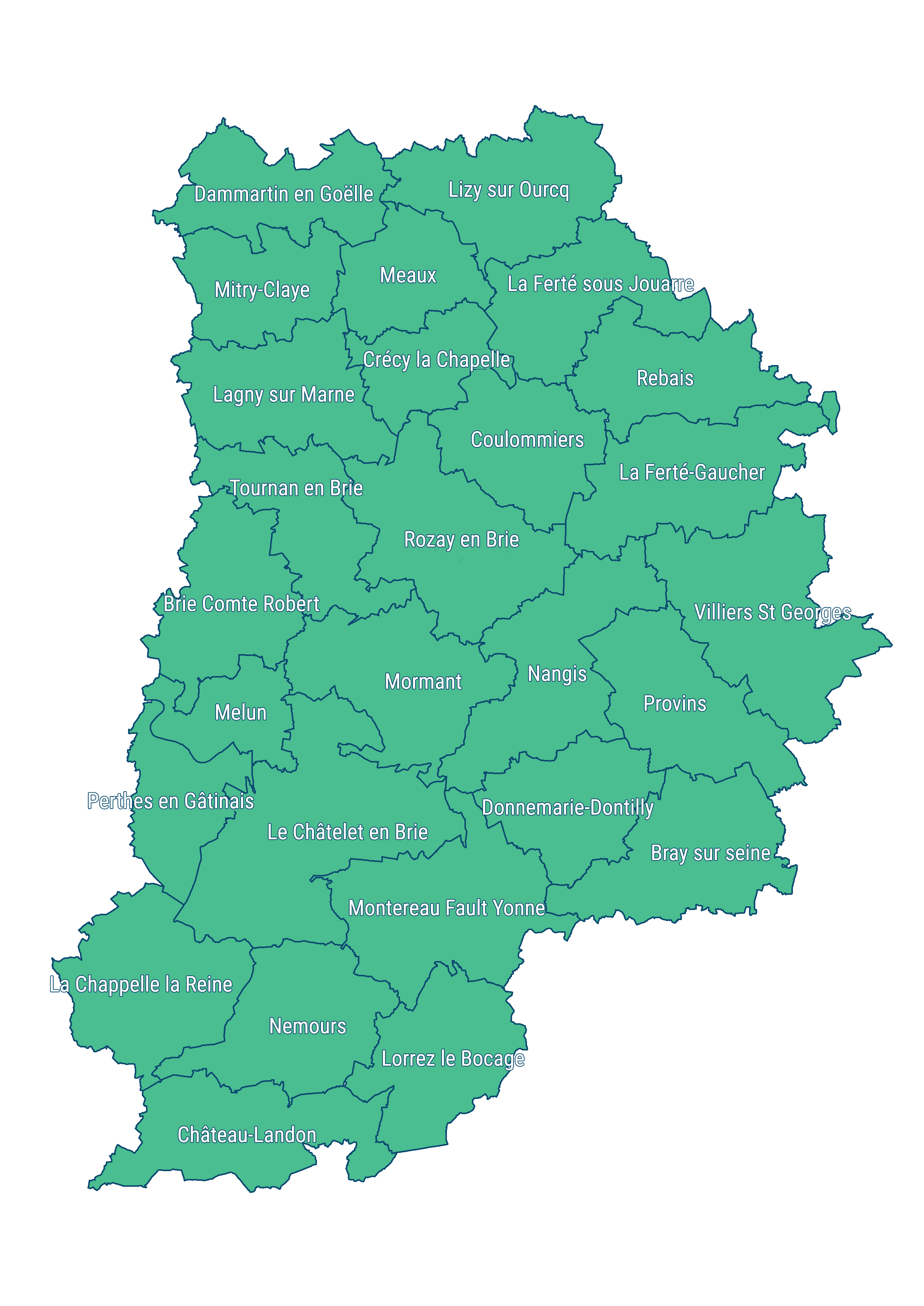 carte seine et marne