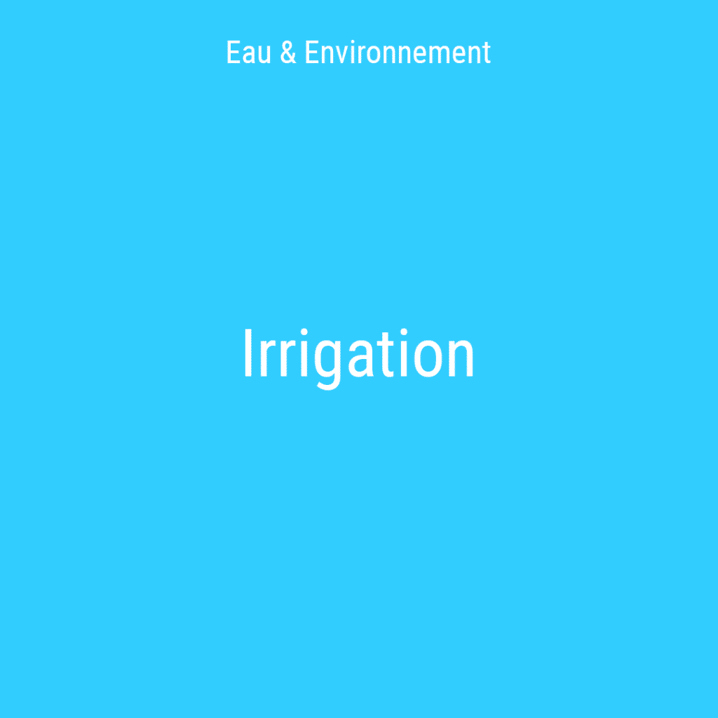 irrigation