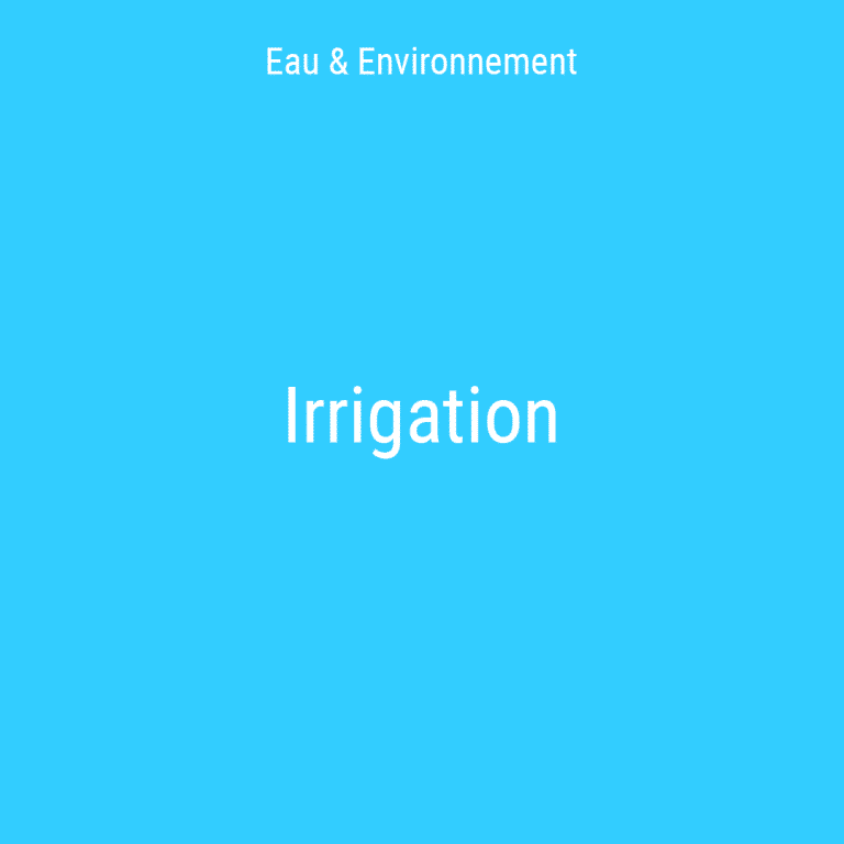 irrigation