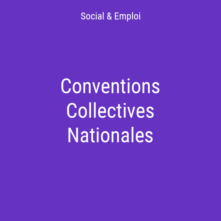 Conventions Collectives Nationales